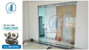 Cửa lùa zamilldoor 2 cánh