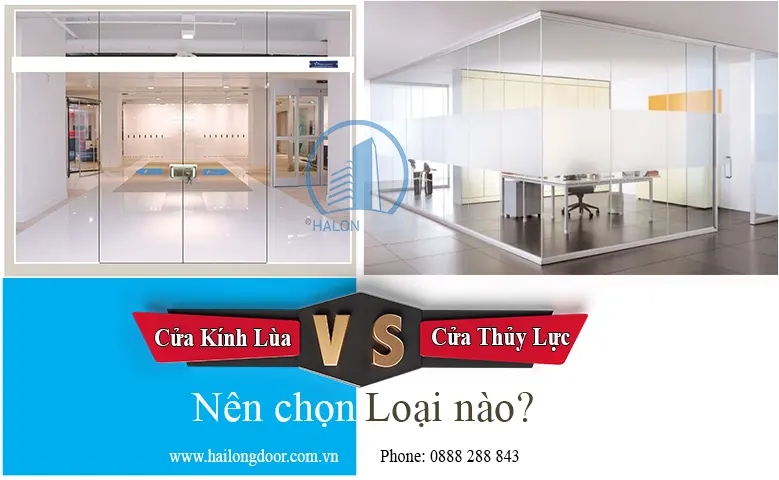 Cửa Thủy Lực & Cửa Kính Lùa tôi nên chọn loại nào? Cửa thủy lực và cửa kính lùa nên chọn loại nào