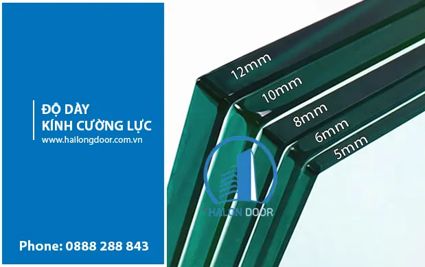 Độ dày kính cường lực