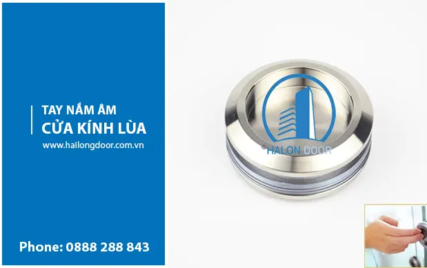 Tay nắm âm inox