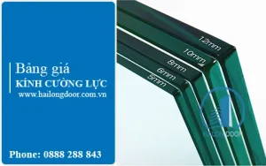 Bảng giá kính cường lực