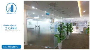 Cửa thủy lực 2 cánh