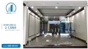 Cửa thủy lực 2 cánh