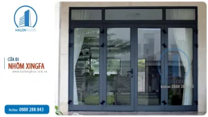 Cửa nhôm xingfa 2 cánh