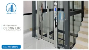 vách kính thang máy cường lực giá rẻ