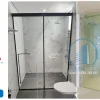 Vách kính nhà tắm cửa lùa