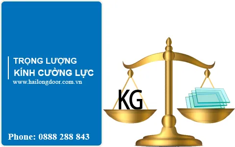 Trọng lượng kính cường lực 10mm
