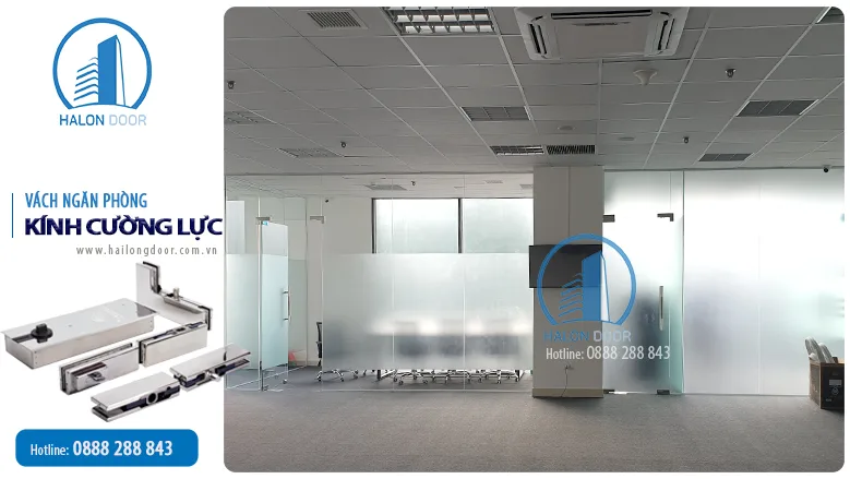 Vách ngăn phòng kính cường lực