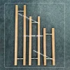 Tay nắm cửa kính bằng gỗ vuông