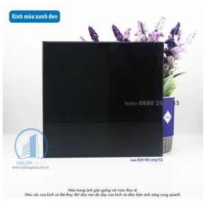Kính cường lực màu xanh đen