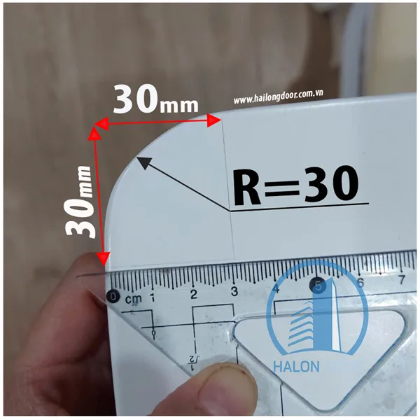 Những mẫu mài kính cường lực mặt bàn phổ biến hiện nay Hướng dẫn đo góc tròn mặt bàn kính